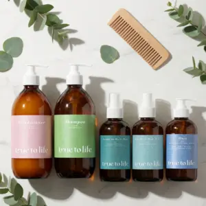 True to Life Natural Plant-based Heat Protector and Hair Mist For Styling and Moisture2