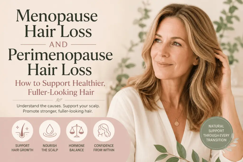 menopause hair loss and perimenopause hair loss