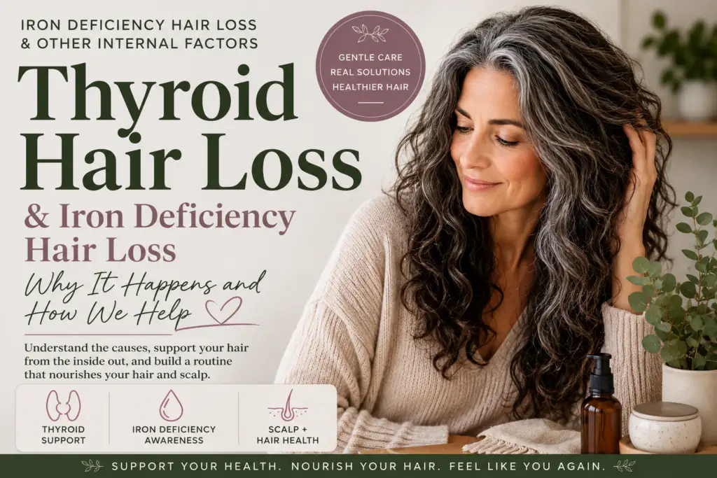 thyroid hair loss and iron deficiency hair loss