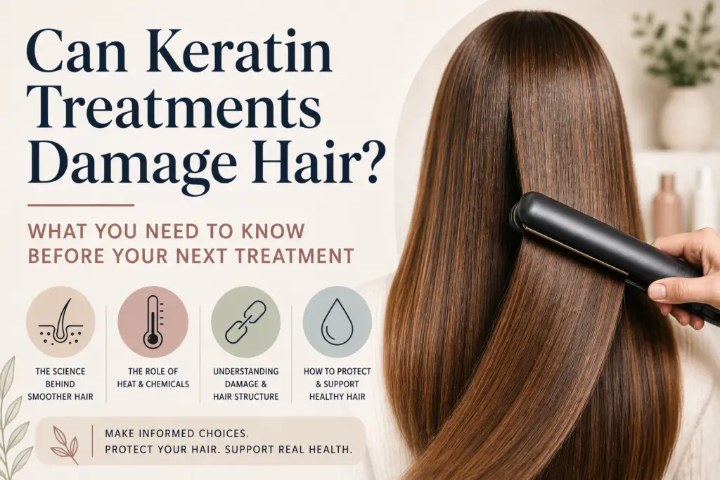 can keratin treatments damage hair