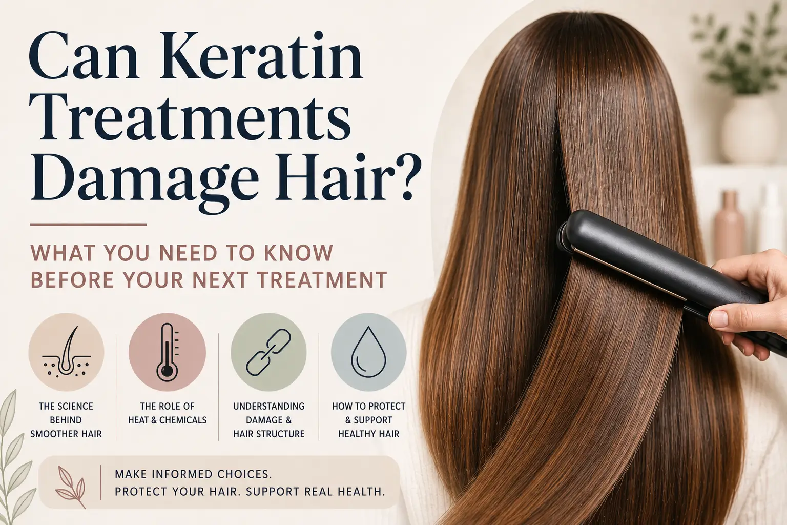 can keratin treatments damage hair