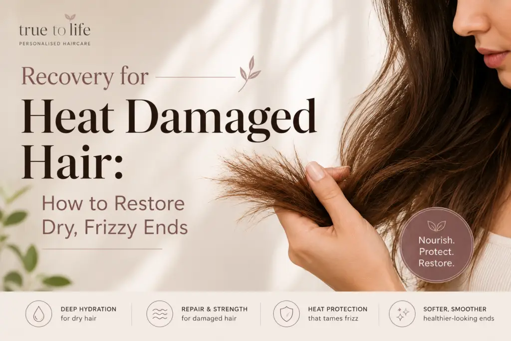heat-damaged hair