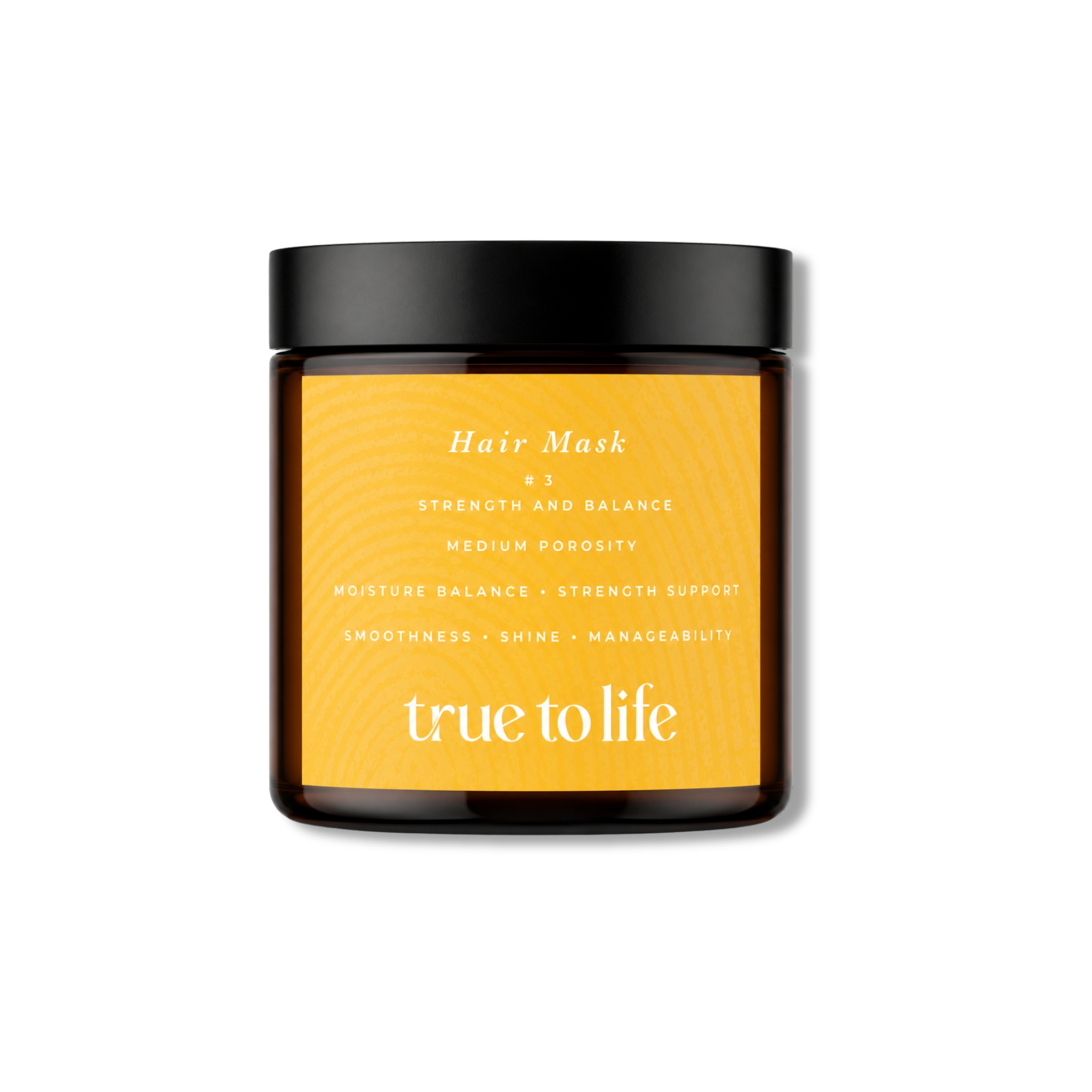 True to Life™ #3 Balance & Strength Medium Porosity Repair Hair Mask