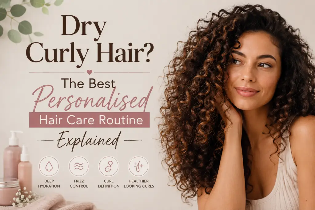 dry curly hair and personalised hair care
