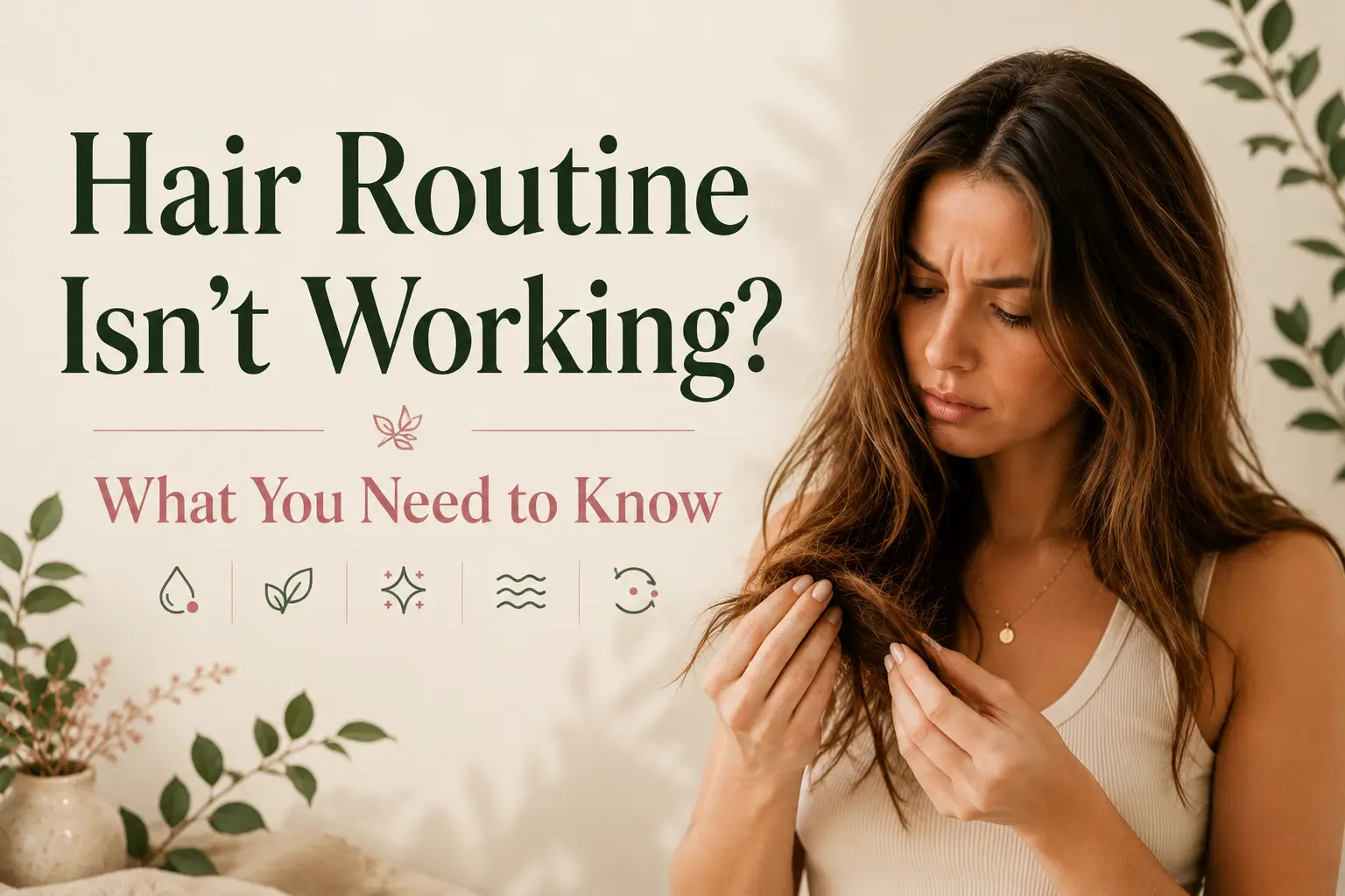 hair routine isn't working